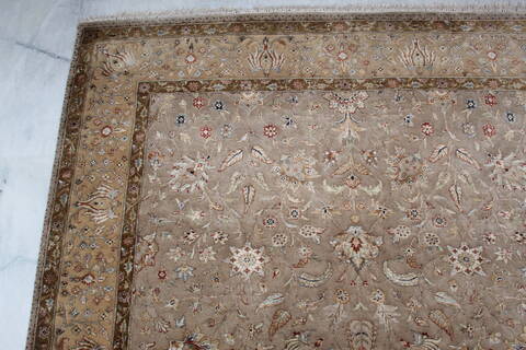 Jaipur Brown Hand Knotted 61 X 90  Area Rug 905-137550 Image 5