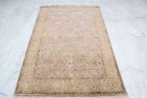 Jaipur Brown Hand Knotted 40 X 61  Area Rug 905-137555 Image 1