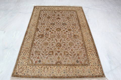 Jaipur Brown Hand Knotted 40 X 61  Area Rug 905-137555 Image 4