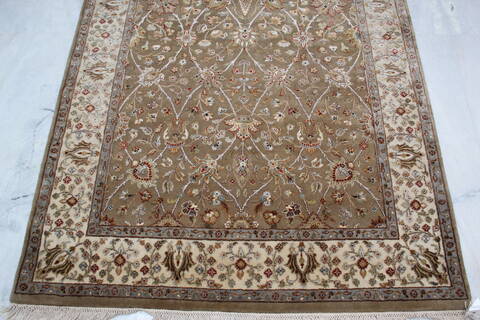 Jaipur Brown Hand Knotted 41 X 61  Area Rug 905-137558 Image 2