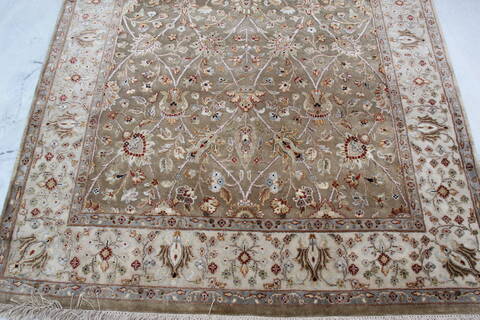 Jaipur Brown Hand Knotted 41 X 63  Area Rug 905-137560 Image 2
