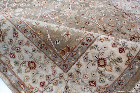 Jaipur Brown Hand Knotted 41 X 63  Area Rug 905-137560 Image 4