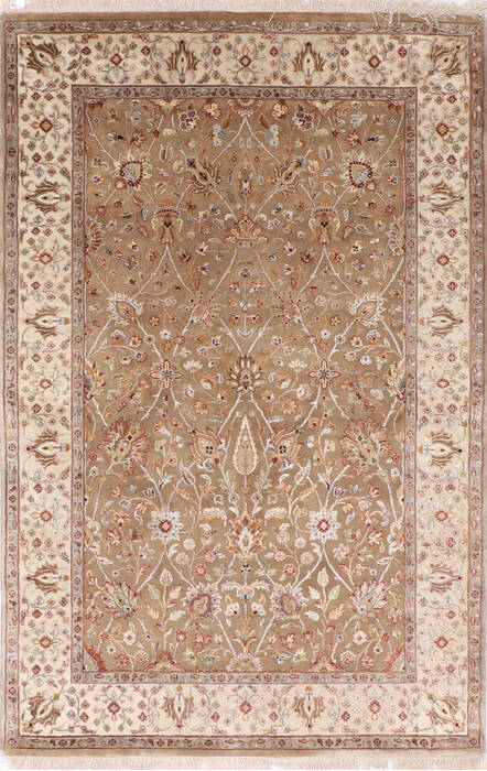 Jaipur Brown Hand Knotted 41 X 63  Area Rug 905-137560 Image 0