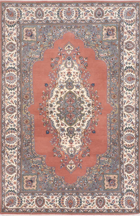 Mahi Purple Hand Knotted 62 X 93  Area Rug 905-137594 Image 0
