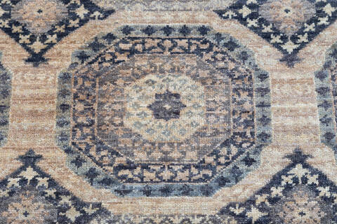 Chobi Grey Hand Knotted 61 X 91  Area Rug 700-137643 Image 3