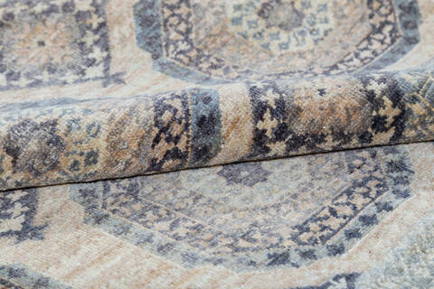 Chobi Grey Hand Knotted 61 X 91  Area Rug 700-137643 Image 7