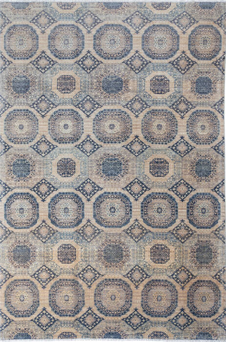 Chobi Grey Hand Knotted 61 X 91  Area Rug 700-137643 Image 0