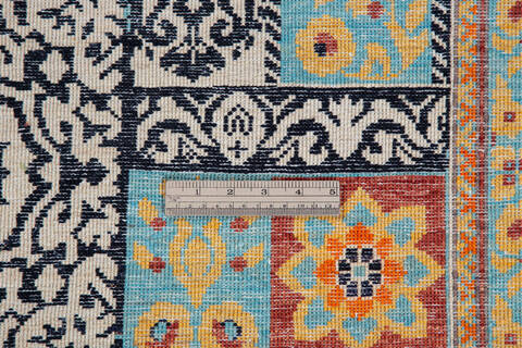 Chobi Black Hand Knotted 56 X 711  Area Rug 700-139944 Image 7