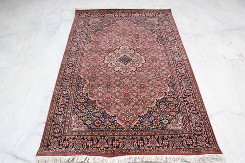 Mahi Red Hand Knotted 40 X 63  Area Rug 905-139958 Image 1