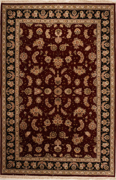 Sino-Persian Red Hand Knotted 59 X 89  Area Rug 251-14106 Image 0