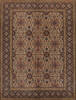 Kashan Beige Hand Knotted 107 X 1311  Area Rug 251-14262 Thumb 0