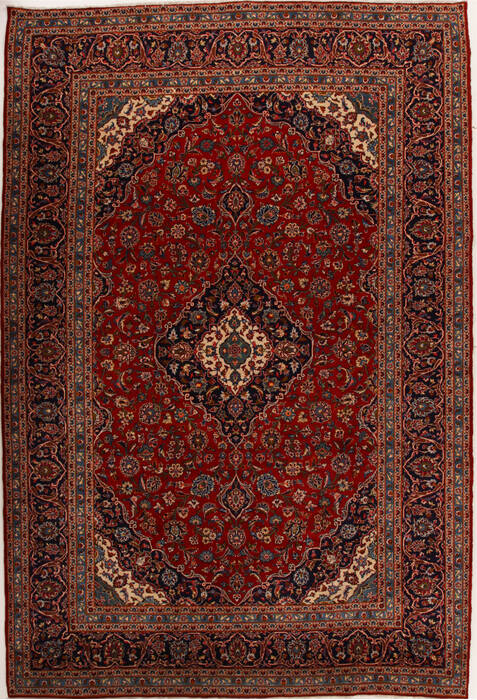 Ardakan Red Hand Knotted 95 X 141  Area Rug 251-14267 Image 0