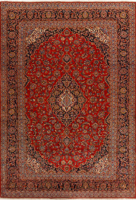 Ardakan Red Hand Knotted 99 X 142  Area Rug 251-14278 Image 0