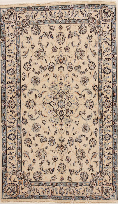Tabas Beige Hand Knotted 311 X 69  Area Rug 251-14322 Image 0