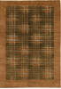 Pishavar Green Hand Knotted 47 X 66  Area Rug 251-14499 Thumb 0