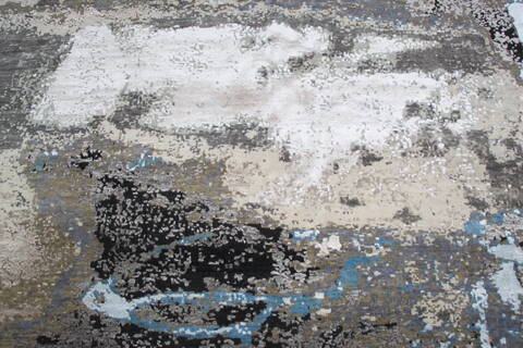 Jaipur Grey Hand Knotted 811 X 120  Area Rug 905-140026 Image 4