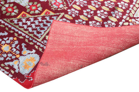 Mamluk Red Hand Knotted 66 X 99  Area Rug 902-140045 Image 3