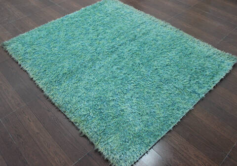 Shaggy Green Shaggy 48 X 56  Area Rug 902-143396 Image 1