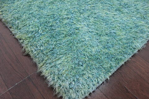 Shaggy Green Shaggy 48 X 56  Area Rug 902-143396 Image 2
