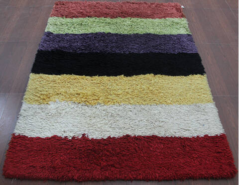 Shaggy Multicolor Shaggy 44 X 66  Area Rug 902-143399 Image 3