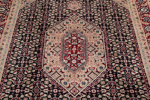 Pak-Persian Black Hand Knotted 60 X 93  Area Rug 700-143405 Image 3