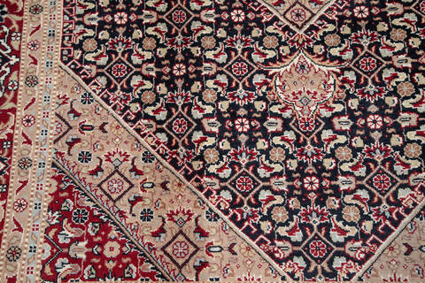 Pak-Persian Black Hand Knotted 60 X 93  Area Rug 700-143405 Image 4