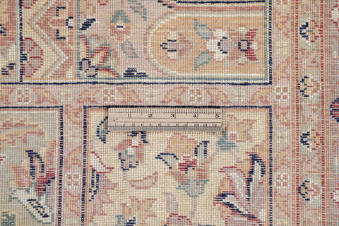 Pak-Persian Blue Hand Knotted 80 X 105  Area Rug 700-143416 Image 7
