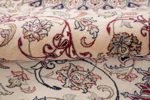 Pak-Persian Beige Hand Knotted 911 X 141  Area Rug 700-143437 Image 7