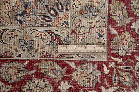 Pak-Persian Beige Hand Knotted 911 X 141  Area Rug 700-143437 Image 8