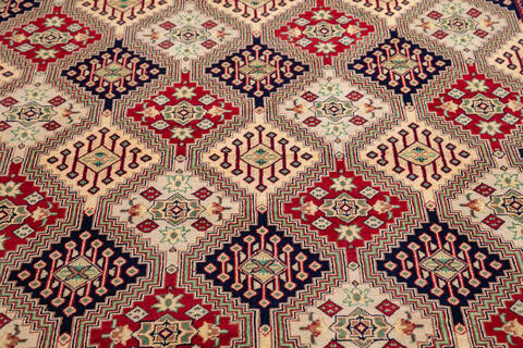 Khan Mohammadi Multicolor Hand Knotted 64 X 97  Area Rug 700-143459 Image 5