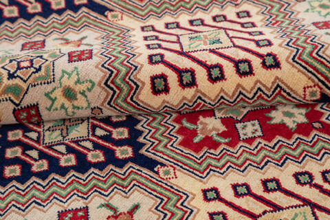 Khan Mohammadi Multicolor Hand Knotted 64 X 97  Area Rug 700-143459 Image 6