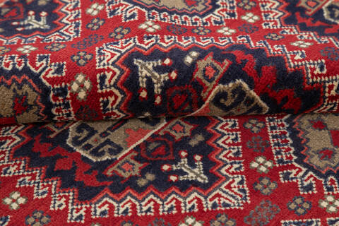 Khan Mohammadi Multicolor Hand Knotted 68 X 98  Area Rug 700-143466 Image 6
