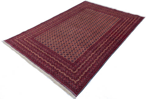 Khan Mohammadi Brown Hand Knotted 65 X 95  Area Rug 700-143467 Image 2