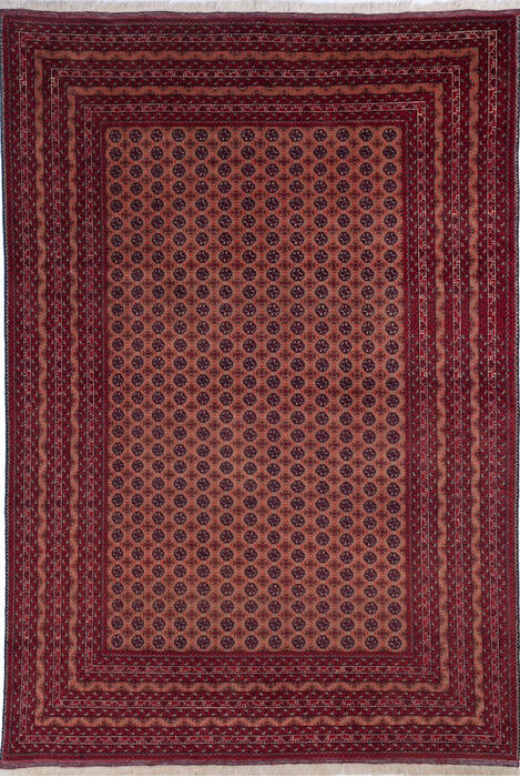 Khan Mohammadi Brown Hand Knotted 65 X 95  Area Rug 700-143467 Image 0