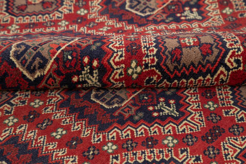 Khan Mohammadi Multicolor Hand Knotted 69 X 98  Area Rug 700-143470 Image 6