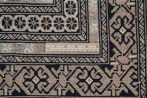 Khan Mohammadi Beige Hand Knotted 67 X 103  Area Rug 700-143472 Image 7