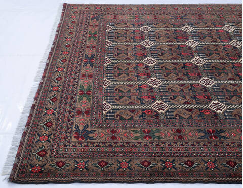 Khan Mohammadi Multicolor Hand Knotted 66 X 93  Area Rug 700-143473 Image 5