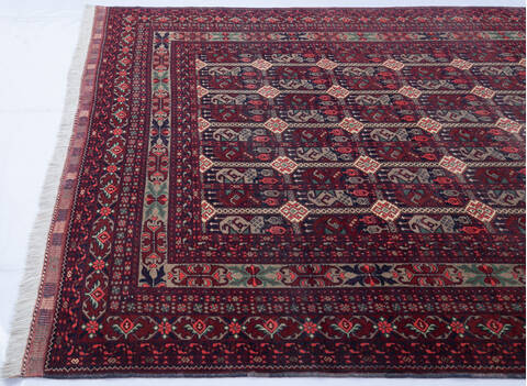 Khan Mohammadi Multicolor Hand Knotted 68 X 93  Area Rug 700-143474 Image 5