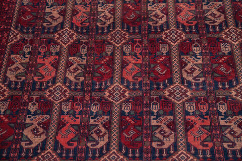 Khan Mohammadi Multicolor Hand Knotted 64 X 98  Area Rug 700-143476 Image 3