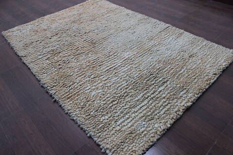 Shaggy Beige Shaggy 56 X 79  Area Rug 902-143501 Image 1
