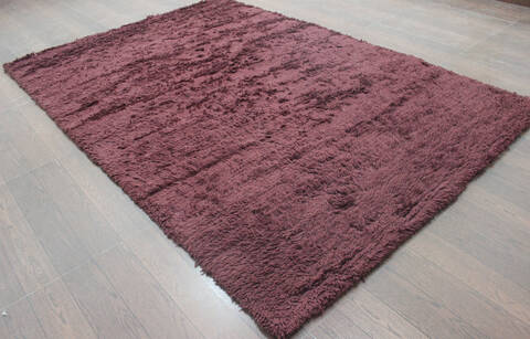 Shaggy Red Shaggy 52 X 75  Area Rug 902-143503 Image 1