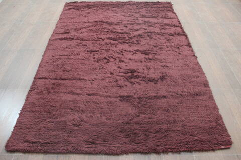 Shaggy Red Shaggy 52 X 75  Area Rug 902-143503 Image 3