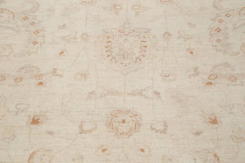 Chobi Beige Hand Knotted 69 X 101  Area Rug 700-143522 Image 2