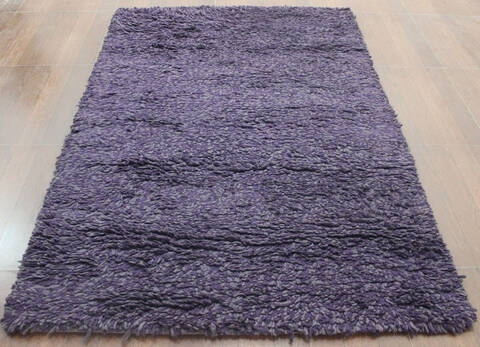 Shaggy Purple Shaggy 40 X 60  Area Rug 902-144887 Image 3