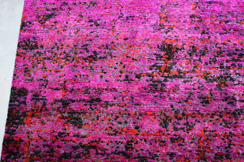 Jaipur Purple Hand Knotted 80 X 100  Area Rug 902-144902 Image 2