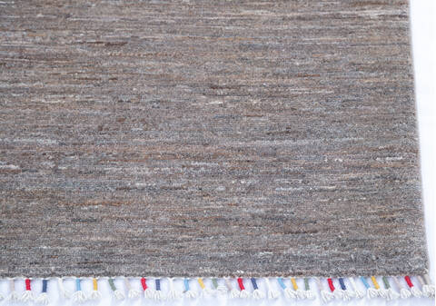 Chobi Grey Hand Knotted 53 X 66  Area Rug 700-144916 Image 4