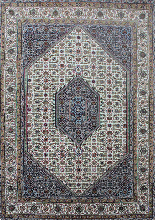 Bidjar Beige Hand Knotted 56 X 80  Area Rug 902-144927 Image 0