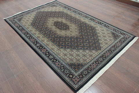 Bidjar Beige Hand Knotted 52 X 81  Area Rug 902-144929 Image 1