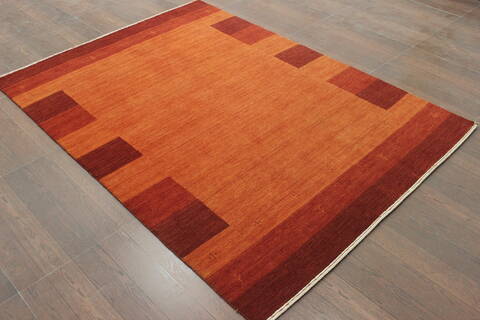 Luri Red Hand Loomed 46 X 69  Area Rug 902-144937 Image 1