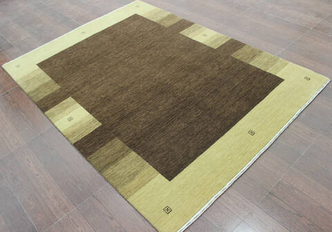 Luri Brown Hand Loomed 46 X 66  Area Rug 902-144940 Image 1